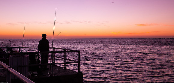 Sun, sea and my fishing pole