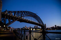 Sydney Harbor Bridge at Night