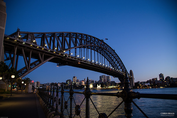 Sydney Harbor Bridge at Night